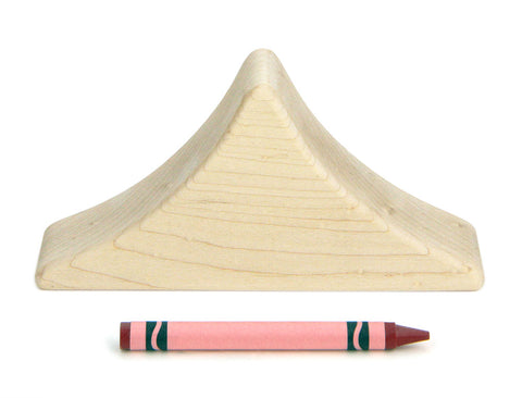 4x2 Curved Roof Peak Building Block