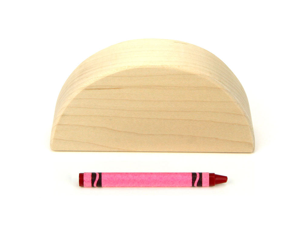 4x2 Half Circle Unit Building Block
