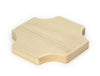 Flat 4x4 (1/2 thickness) Cross Intersection Building Block