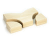 6x4 Small Y and Quarter Circles Building Blocks