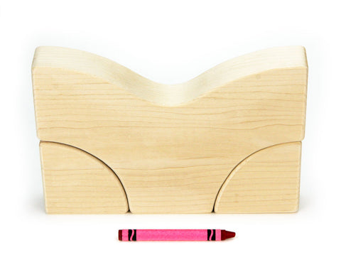 6x4 Small Y and Quarter Circles Building Blocks