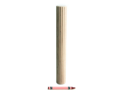 8x1 Fluted Cylinder Unit Building Block