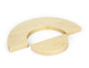 Flat 8x4 (1/2 thickness) Rainbow Arch and Half Circle Building Blocks