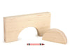 8x4 Large Arch and Half Circle Building Blocks