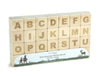 28 pc. Uppercase Engraved Alphabet Blocks
