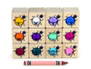 12 pc. Twelve Little Ladybugs Gem Blocks