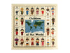 28 pc. Children of the World Maple Building Blocks with Tray