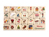 27 pc. Christmas Letters Color Alphabet Blocks
