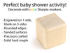 28 pc. Uppercase Engraved Alphabet Blocks