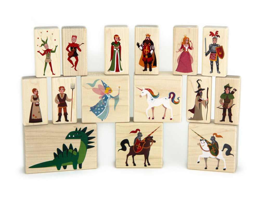 Fairytale Friends 15 pc. Maple Building Blocks
