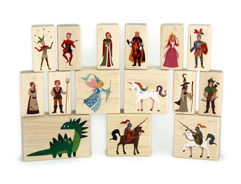 Fairytale Friends 15 pc. Maple Building Blocks