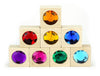 8 pc. Bright Large Gem Blocks