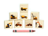 Little Construction Machines 8 pc. Building Block Set