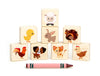 Little Farm Friends 8 pc. Building Block Set