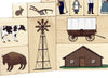 Prairie Friends 19 pc. Maple Building Blocks