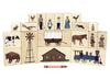 Prairie Friends 19 pc. Maple Building Blocks
