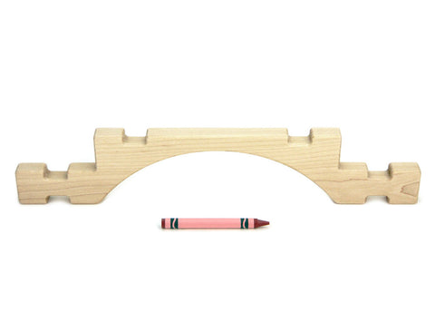 Triple-Notch Roof Truss Arch Notch Block