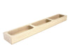 Solid Maple Sensory Table 3-Bin Organizer