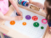 Solid Maple Sensory Table 3-Bin Organizer