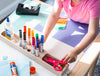 Solid Maple Sensory Table Supply Organizer