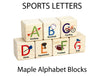 27 pc. Sports Letters Color Alphabet Blocks