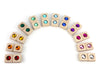 24 pc. Square Gem Blocks