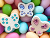 Pastel Butterfly Gem 4 pc. Sensory Stacker Maple Block Set