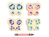 Pastel Butterfly Gem 4 pc. Sensory Stacker Maple Block Set