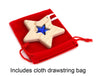 Star Choose-your-own Gem Solid Maple Ornament
