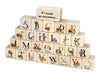 27 pc. Transportation Letters Color Alphabet Blocks