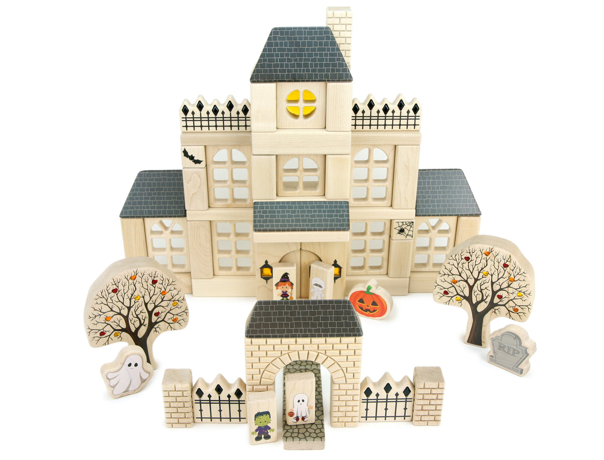 LIMITED! Spooky Brick Archway Building Block Set