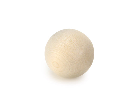 Toddler Ball Run 2" Hard Maple Ball