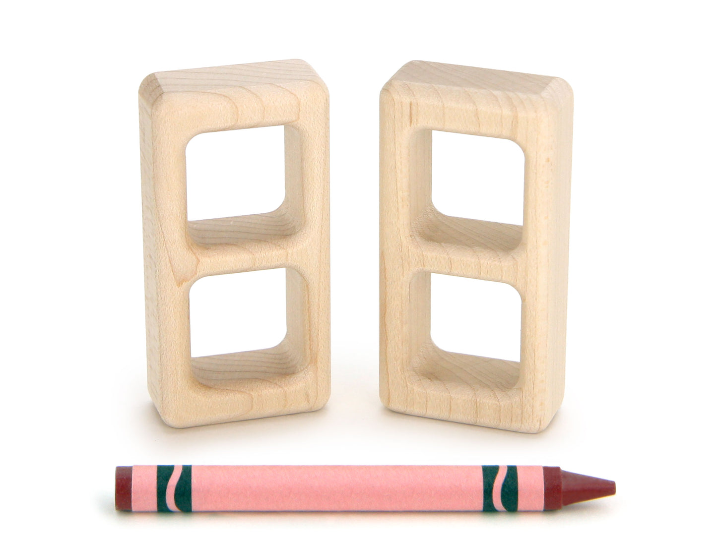 2x1 flat Square-Paned Window 2 pc. Unit Building Blocks
