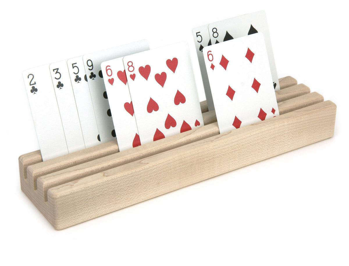 Maple Playing Card Holder