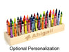 Personalized Maple 48-Crayon Holder