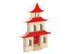 LIMITED! Ancient Temple Maple Building Block Set