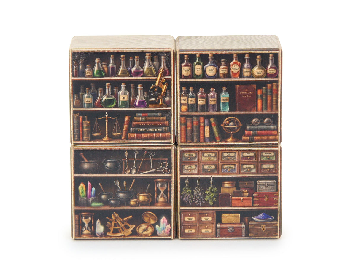 LIMITED! Spooky Apothecary Shop Building Block Set