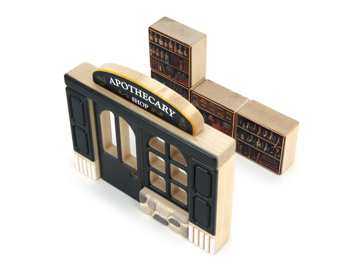 LIMITED! Spooky Apothecary Shop Building Block Set