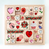 LIMITED! 5 pc. Pink Heart Gem Message Blocks