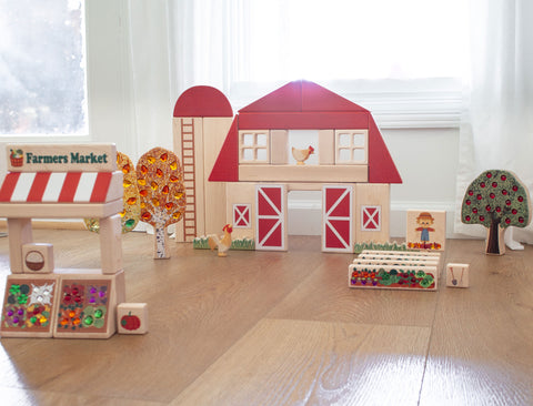 Autumn Farm Building Blocks