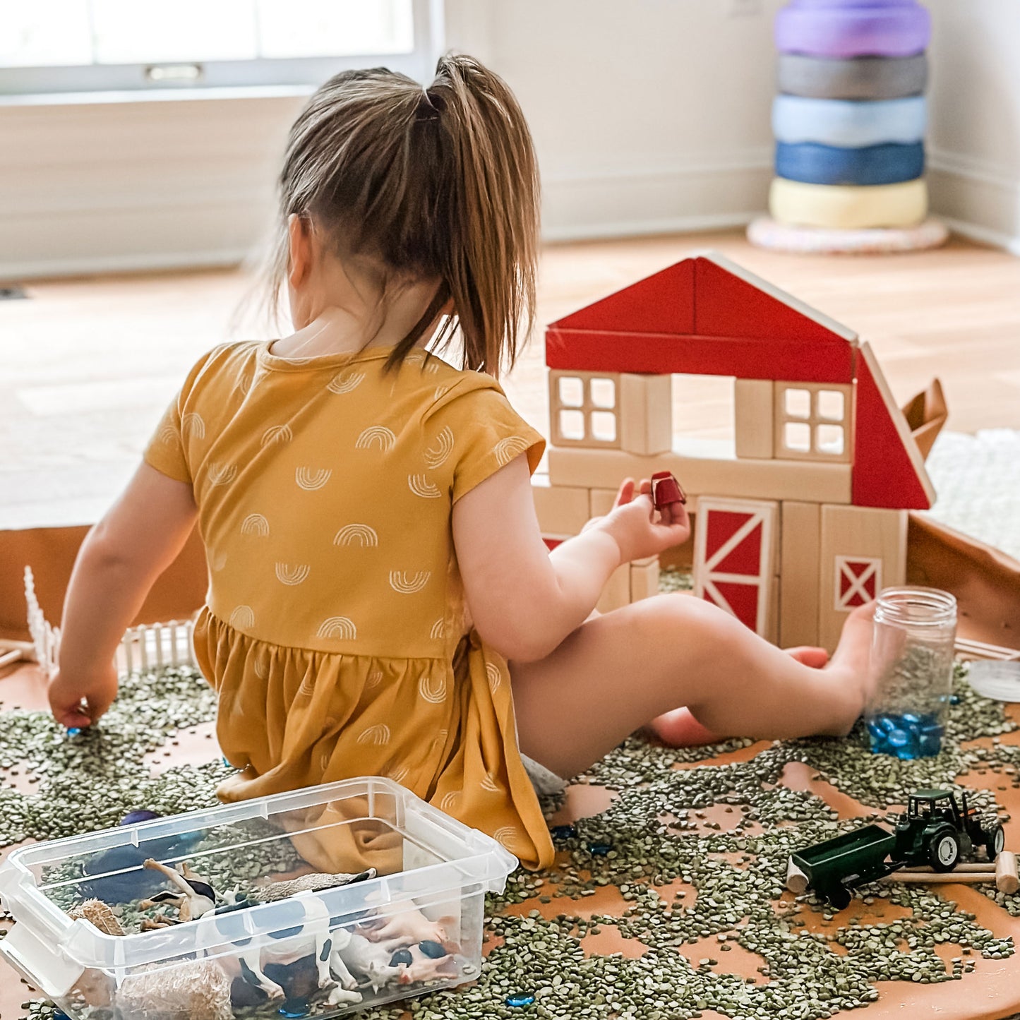 LIMITED! Barn Maple Building Block Set