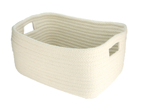 Large Cloth Basket - Cream