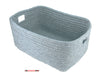 Large Cloth Basket - Grey