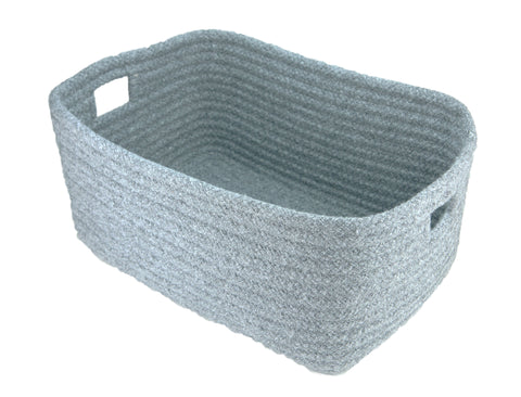 Large Cloth Basket - Grey