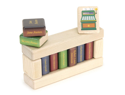 LIMITED! Bookshop Counter Building Block Set