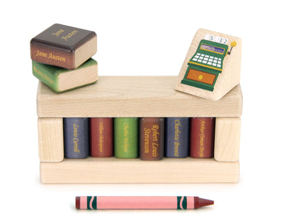 LIMITED! Bookshop Counter Building Block Set