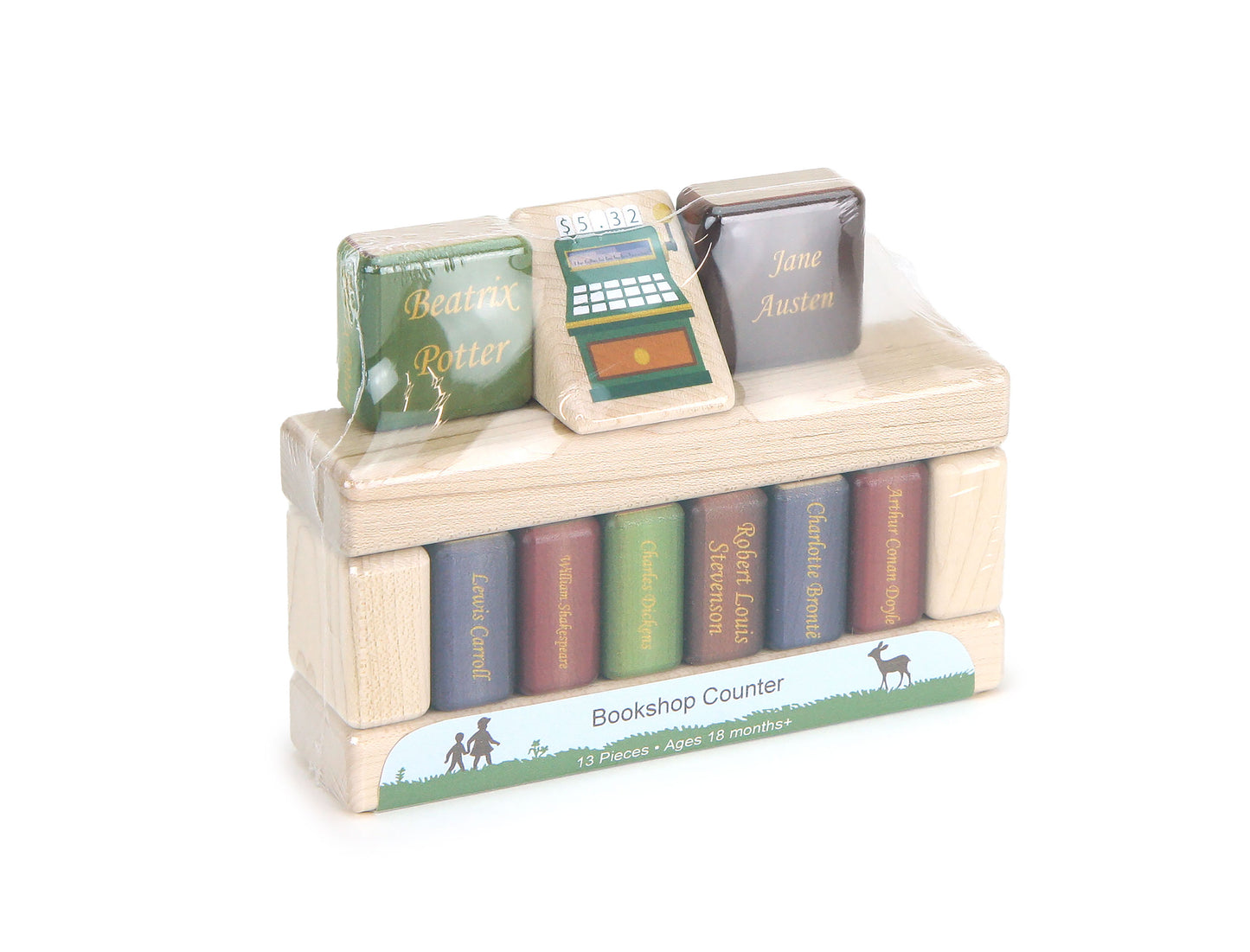 LIMITED! Bookshop Counter Building Block Set