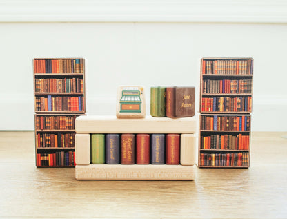 LIMITED! Bookshop Counter Building Block Set