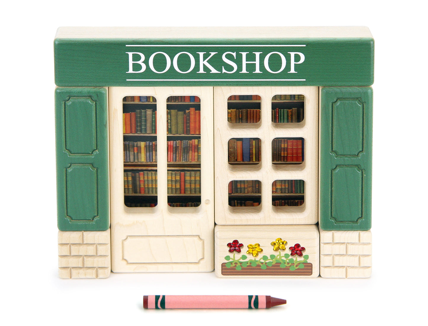 LIMITED! London Bookshop Building Block Set