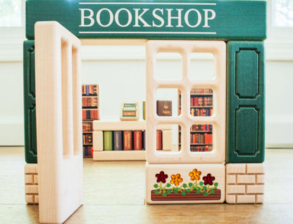 LIMITED! London Bookshop Building Block Set